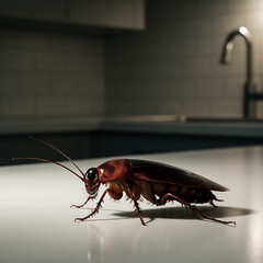 cockroach in the kitchen