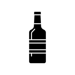 Liquor Bottle Icon &ndash; Alcohol Beverage Symbol for Bar, Pub & Menu Design
