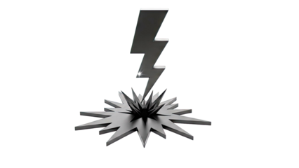 Black Bolt striking a Starburst