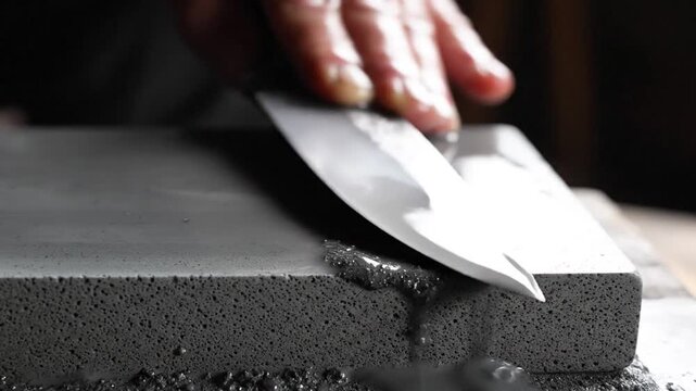 Knife Sharpening on a Whetstone: Precision and Craft