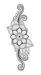 A dark and mysterious abstract image with unclear details