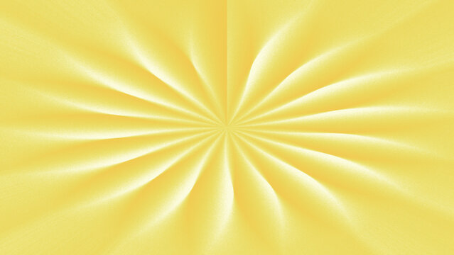 Bright yellow sunburst petals radiate across a grainy textured background.