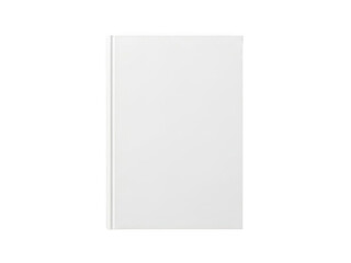 White book isolated on white background