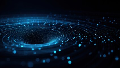 Abstract swirling vortex of light (4)