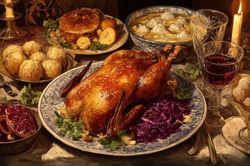 Traditional Czech St. Martin's Day Feast