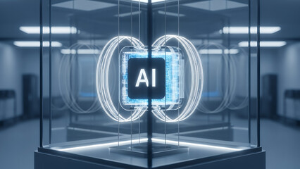 A digital 3d illustration of a neon subway station sign in London and an airport terminal sign featuring a web icon and technology concept design