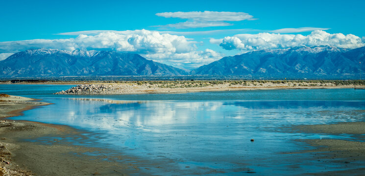 great salt lake city view