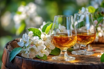 Orchard Calvados Tasting Scene