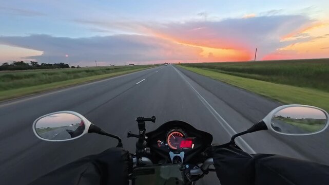 MOTERO VIAJERO EN MOTO 