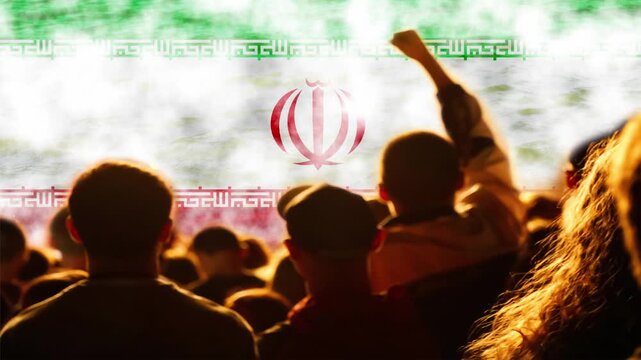 Protest in Iran 2026. Anti-government protests in Iran. Iranian flag. communications internet blackout. protests in Tehran