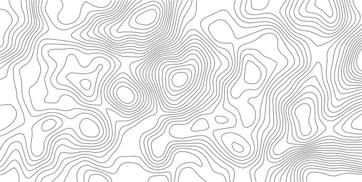 Abstract wavy and curved lines background. Abstract pattern with Lines. Background of the Topographic Map. Abstract geometric topographic contour map background Free Vector	