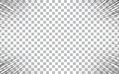 Radial lines for manga comics. Manga speed frames, superhero action, explosion backgrounds.