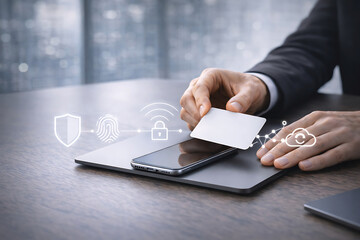 Secure Digital Payment and Contactless Authentication for Data Protection