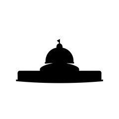 Architectural silhouette of a grand domed building symbolizing government and authority