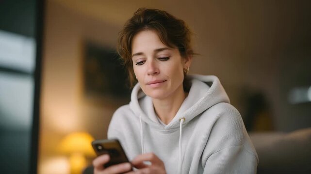 A digital declutter session where a person archives old photos, deletes unused apps, and organizes cloud storage&mdash;starting the new year with mental clarity and organized digital life. cinematic