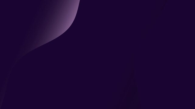 Abstract Dark Purple Gradient Background with Smooth Curves.