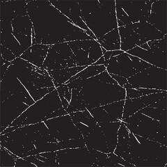 Scratched Grunge Urban Background Texture Vector. Dust Overlay Distress Grainy Grungy Effect. Distressed Backdrop Vector Illustration. Isolated Black on White Background. EPS 10.