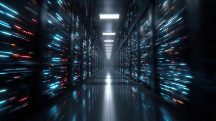 Data Center Server Room