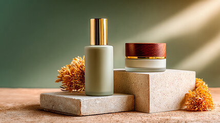 Empty Classroom with Chalkboard Full of Scientific Formulas and Galaxy Background - Natural Wood Desks and Bookshelves
