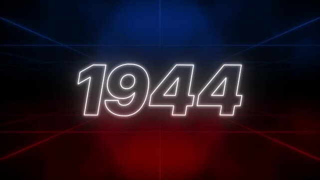 1944 Text Retro Style