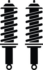 Car Shock Absorbers Icon