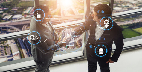 AI security and data ecosystem integrate ai, data, and security into one connected system for automation, protection, and efficient digital processes Vouch