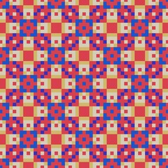 Seamless pattern with repeating abstract shapes.Seamless texture. Design element for prints, decoration, cover, textile,wallpaper, background, wrapping paper, clothing, fabric, package, cards.