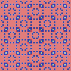 Seamless pattern with repeating abstract shapes.Seamless texture. Design element for prints, decoration, cover, textile,wallpaper, background, wrapping paper, clothing, fabric, package, cards.