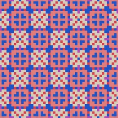 Seamless pattern with repeating abstract shapes.Seamless texture. Design element for prints, decoration, cover, textile,wallpaper, background, wrapping paper, clothing, fabric, package, cards.