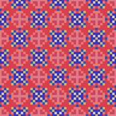 Seamless pattern with repeating abstract shapes.Seamless texture. Design element for prints, decoration, cover, textile,wallpaper, background, wrapping paper, clothing, fabric, package, cards.