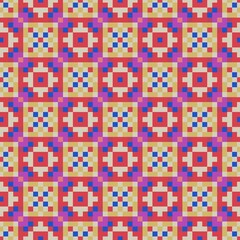 Seamless pattern with repeating abstract shapes.Seamless texture. Design element for prints, decoration, cover, textile,wallpaper, background, wrapping paper, clothing, fabric, package, cards.