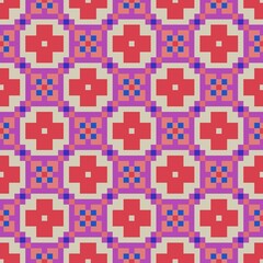 Seamless pattern with repeating abstract shapes.Seamless texture. Design element for prints, decoration, cover, textile,wallpaper, background, wrapping paper, clothing, fabric, package, cards.