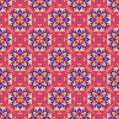 Seamless pattern with repeating abstract shapes.Seamless texture. Design element for prints, decoration, cover, textile,wallpaper, background, wrapping paper, clothing, fabric, package, cards.