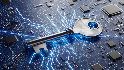 Unlocking digital innovation with a key on a circuit board