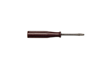 Fototapeta premium Miniature slotted screwdriver for hobby use