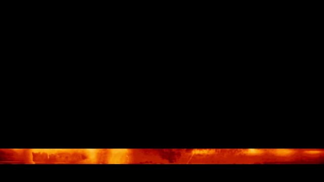 Fire and explotion lower thirds.