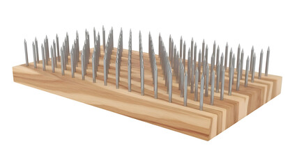 Set of Sharp Metal Sewing Needles.