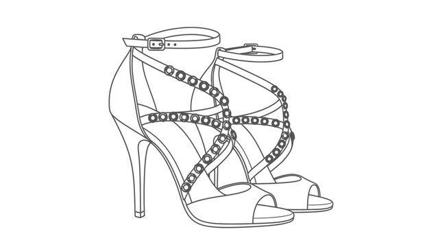 High Heel Shoe Fashion Accessory.