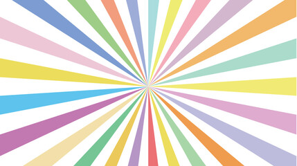 太陽　スクリーントーン　カラフル　背景