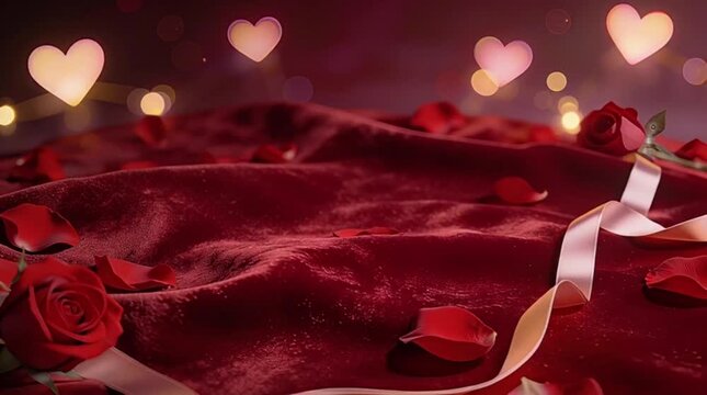 A Valentine's Day background featuring the text Valentine's Day written in elegant, flowing 3D rose-gold script typography placed centrally. Valentine's Day, Happy Valentine's Day