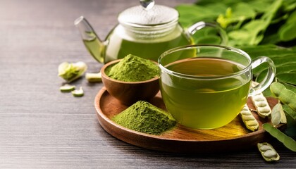Moringa Tea Setup