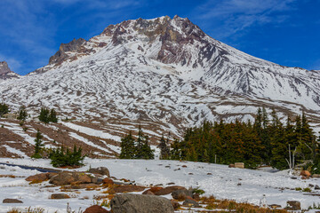 Mt Hood in Autumn