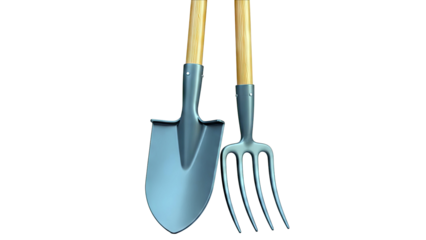 Shovel and Garden Fork