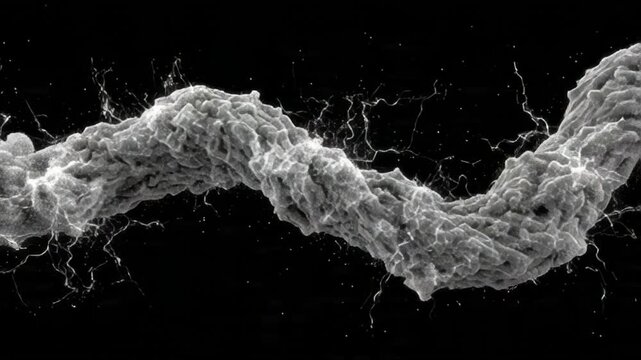 Looping background of animated smoke or vapor in 4K at 24fps