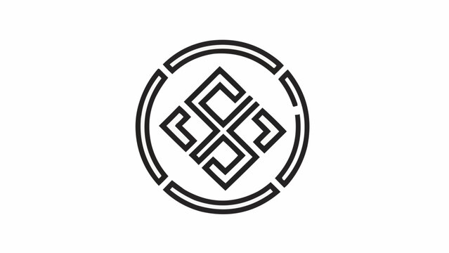 vector illustration of an easter egg