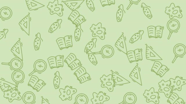 Educational and scientific graphic design elements for presentations, textbooks, posters, and articles on microscopy, biology, and research projects.