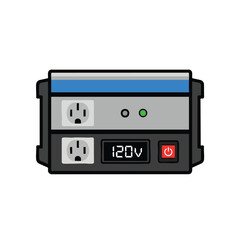 Obraz premium Portable Power Inverter Device