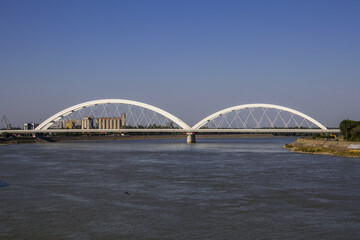 Obraz premium New Zezelj Bridge, Novi Sad