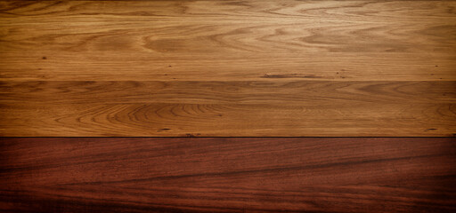 Multi-tone wooden planks background texture