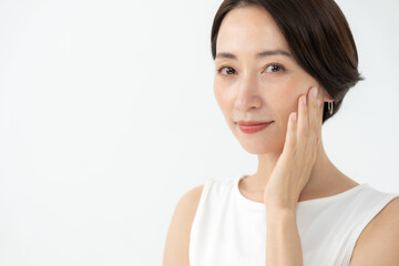 Fototapeta premium 女性 スキンケア